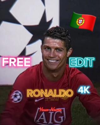 free Ronaldo edit