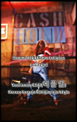 yeni ismim Eflâl 에플랄