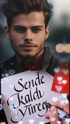 Sende kaldı yüreğim