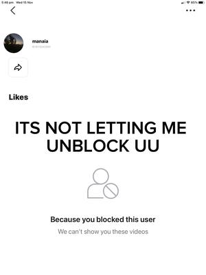 ITS NOT LETTING ME 😭