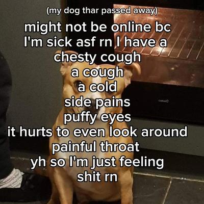 yh so I'm sick help.
